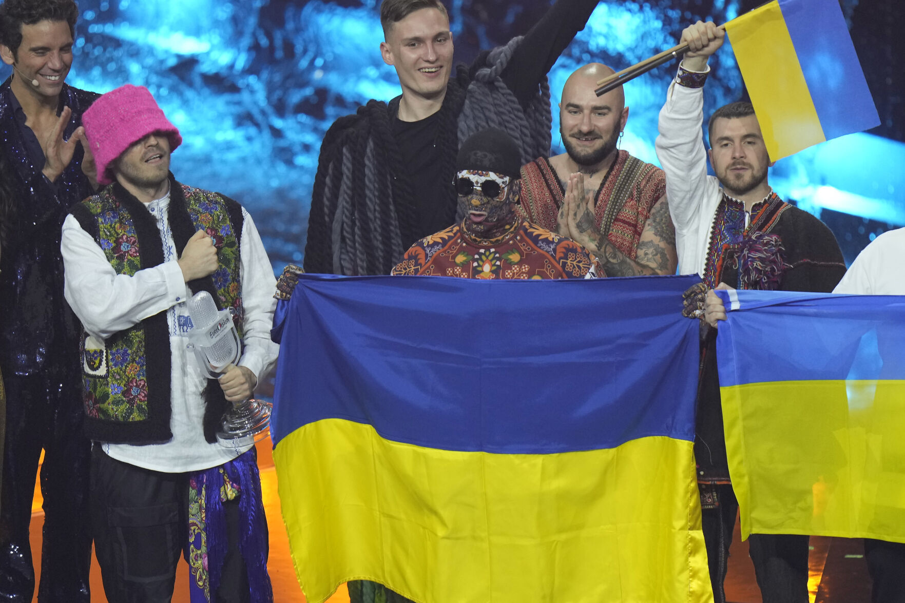APTOPIX Italy Eurovision Song Grand Final